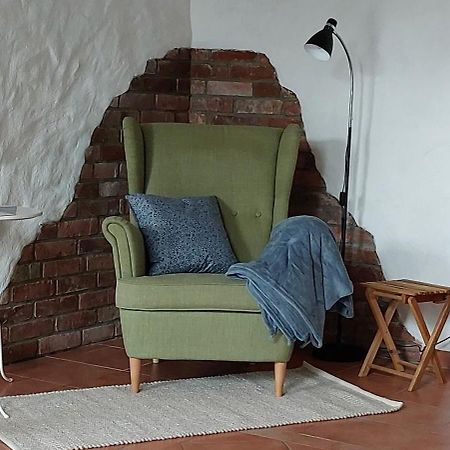 Auszeit Wohnung Hof Narla Bahnsdorf Bagian luar foto